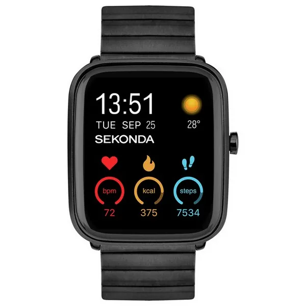 Sekonda Sekonda Motion Plus Black Bracelet Smart Watch