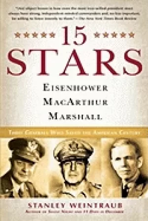 Image of 15 stars eisenhower macarthur marshall three generals who saved the america