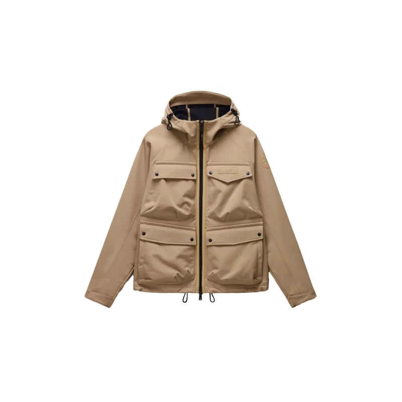 Image of Waterproof jacket Napapijri Rivalto Beige Male XS