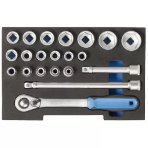 Image of Gedore Socket set 1/2" in 1/2 L-BOXX 136 module