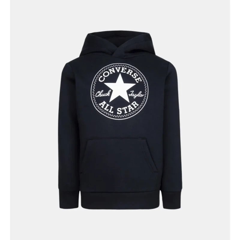 Image of Converse Child hoodie Converse Fleece CTP Core Po Noir Male 13/15 ans