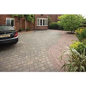 image of Marshalls Drivesett Tegula Priora Block Paving Harvest 120 x 160 x 60mm Pack of 492