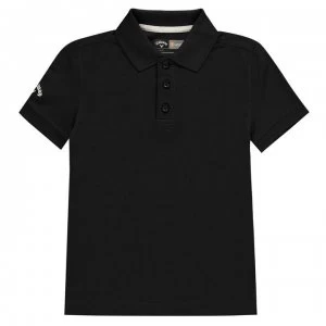 Image of Callaway Stitch Golf Polo Shirt Junior Boys - Anthracite