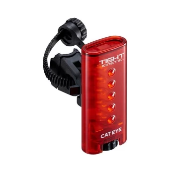 image of Cateye Tight Kinetic Rear Brake Light - Red