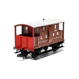 image of Hornby LSWR 20T 'New Van' Goods Brake Van 5359 Era 2 Model Train