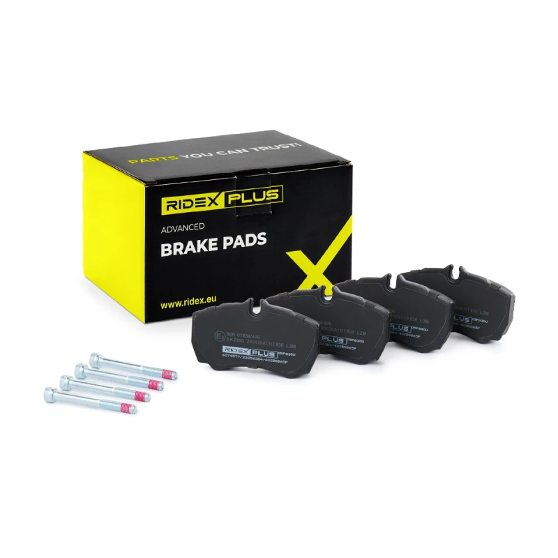 Image of RIDEX PLUS Brake pad set RIDEX PLUS 402B0865P