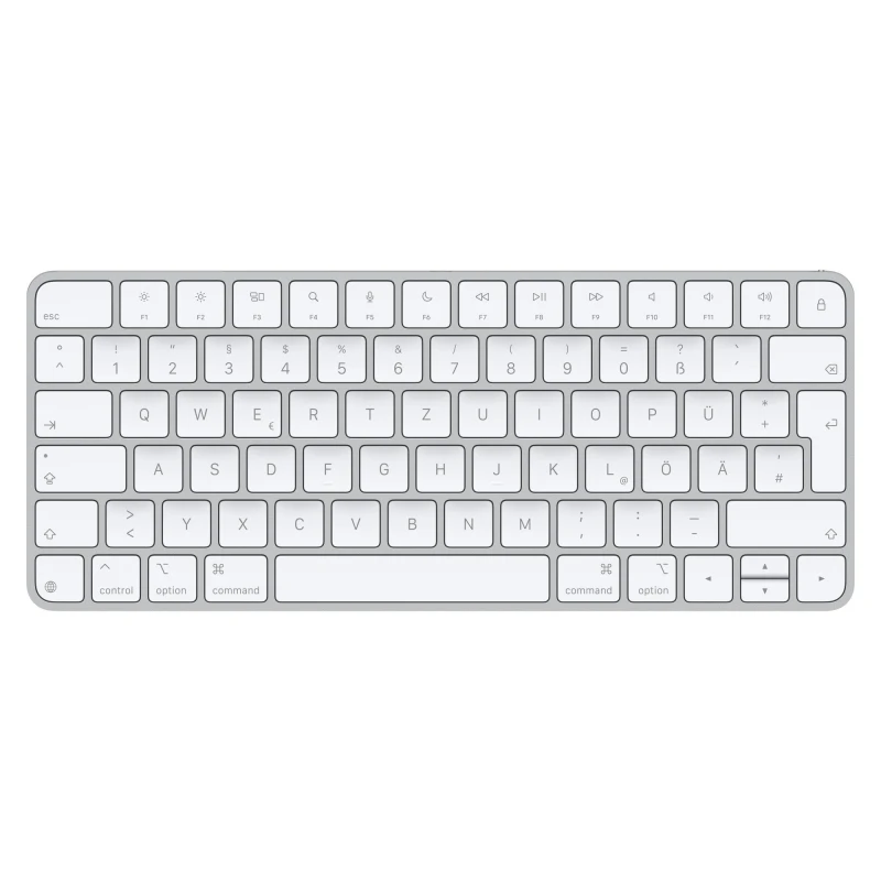 Image of Apple Magic keyboard Universal USB + Bluetooth QWERTZ German White MXCL3D/A