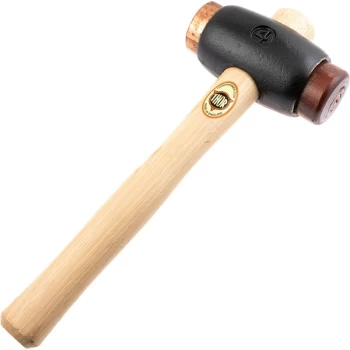 Image of 03-216 50MM Copper Hide Hammer with Wood Handle - Thor