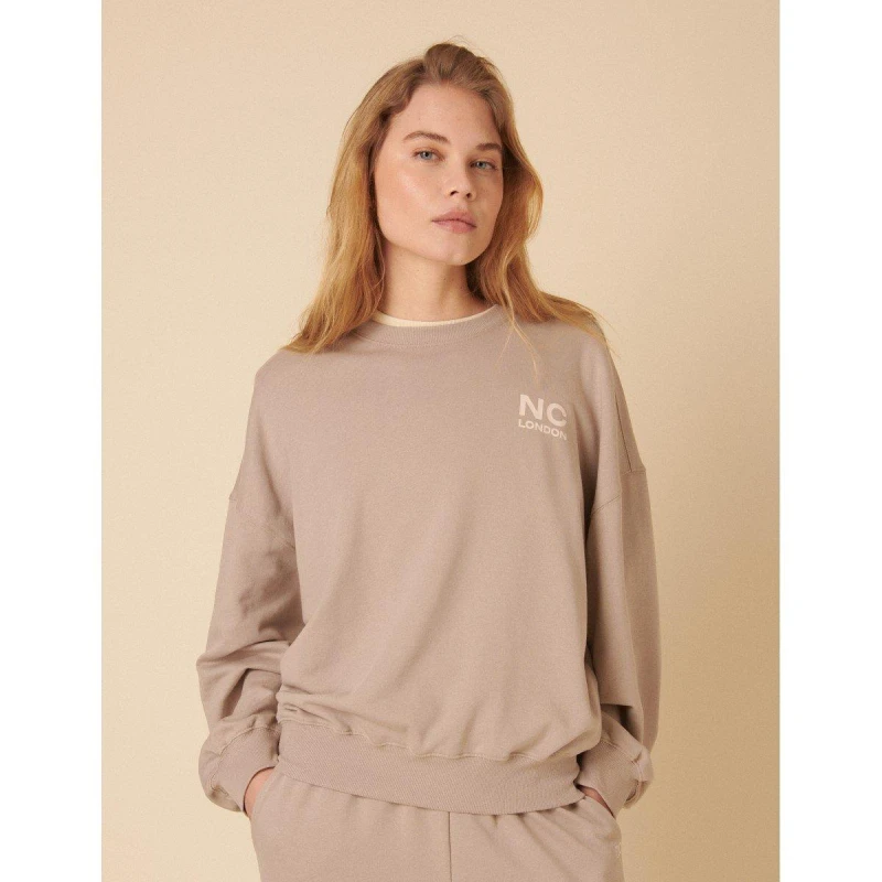 Image of Nobodys Child Shoulder Sweat Beige female 8 (XS)