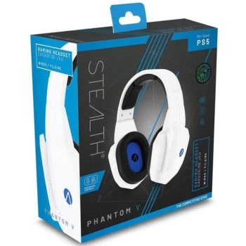 image of STEALTH SP-Phantom V Stereo Gaming Headset - White