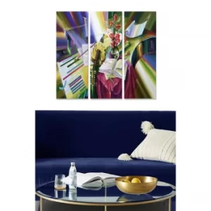 Image of MDF1105735442 Multicolor Decorative MDF Painting (3 Pieces)