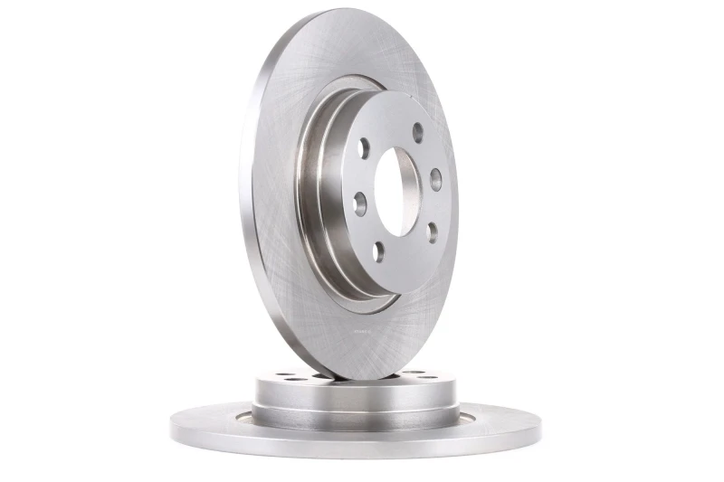 Image of STARK SKBD-0020080 Brake disc Front Axle, solid, Cast Iron, Uncoated, Untreated, without bolts/screws Cast Iron Brake Disc (82)