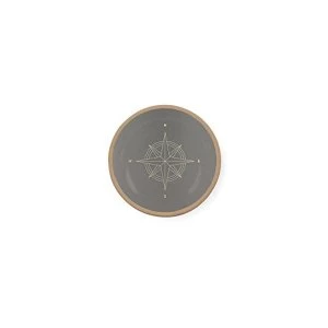 image of FRINGE STUDIO COMPASS STONEWARE TRAY