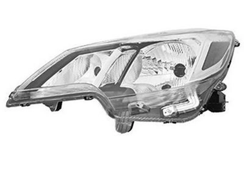 Image of VAN WEZEL Headlight VAN WEZEL 3266961