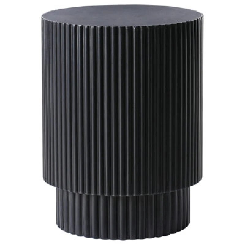 Image of Beliani Side Table Biccari 38cm 38cm Black