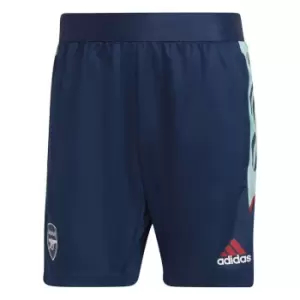Image of adidas Arsenal Cup Training Shorts 2021 2022 Mens - Blue