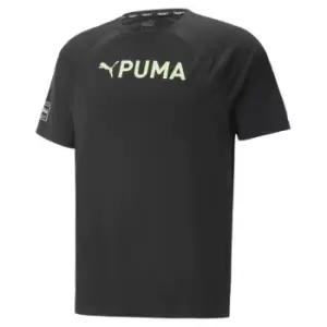 Puma Triblend T Shirt Mens - Black