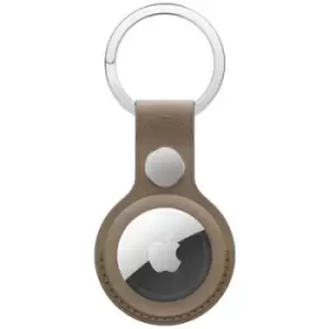 image of Apple AIRTAG FINEWOVEN KEY RING AirTag keyring Taupe