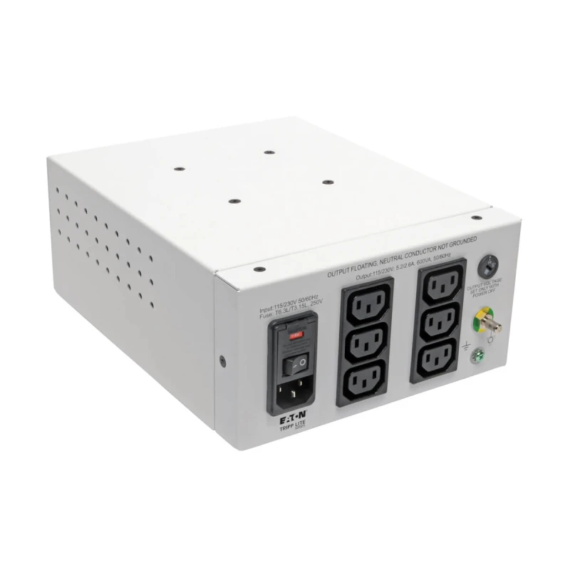 Image of Tripp Lite IS600HGDV Isolator Series Dual-Voltage 115/230V 600W 60601-