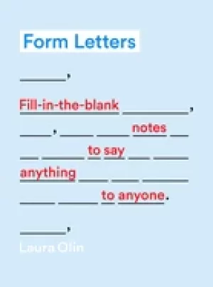 Image of form letters fill in the blank notes to say anything to anyone