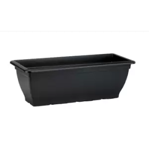 image of Bell Trough Garden Planter Black 60cm