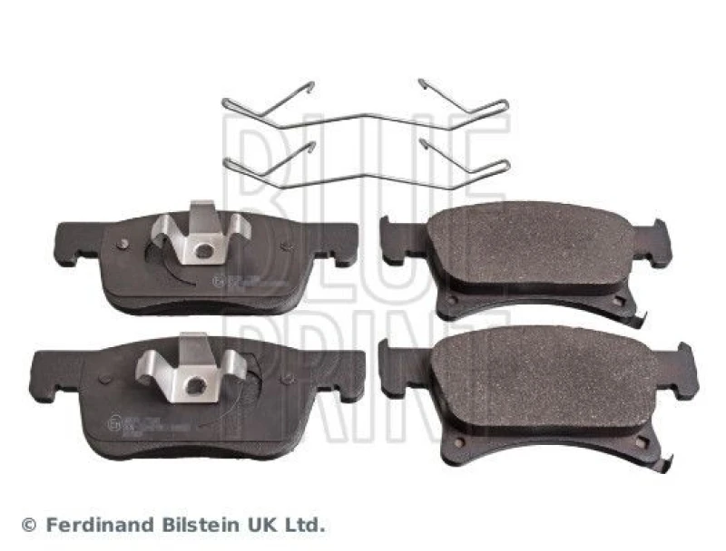 Image of Blue PRINT Brake pad set Blue PRINT ADW194209