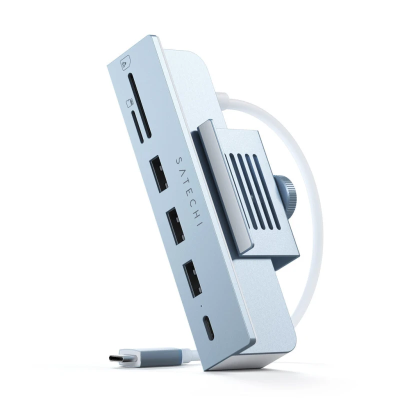 Image of Satechi Satechi ST-UCICHB laptop dock/port replicator Wired USB 3.2 Gen 2 (3.1 Gen 2) Type-C Blue ST-UCICHB