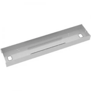Image of Elev8 ² Lower Cable Channel for Back to Back Desk Silver Touch 1428 x 250 x 100 mm