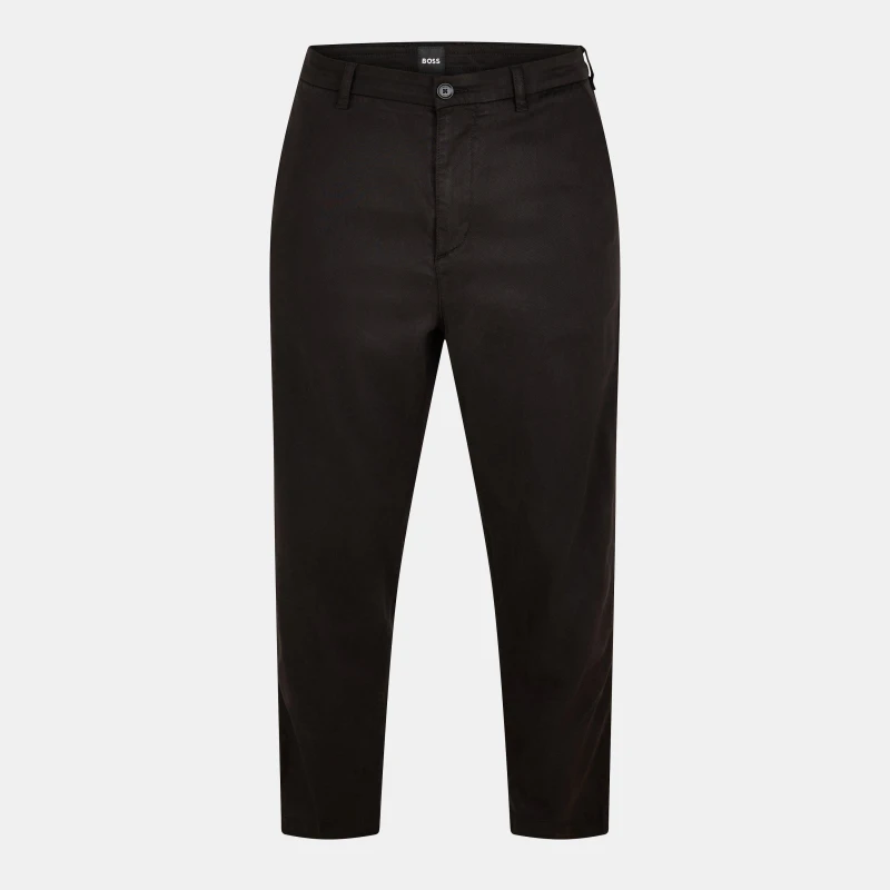 Image of Boss Mens C Perin Cw Straight Leg Trouser Black male 30