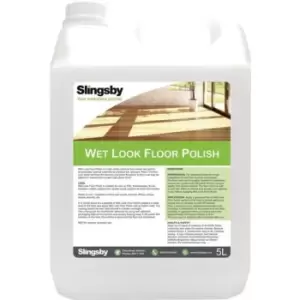 Image of Slingsby Wet Look Floor Polish 2 x 5L