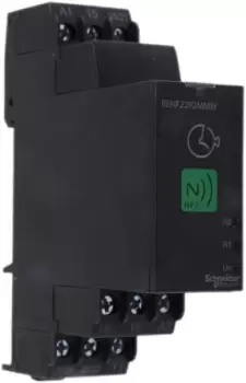 Image of Schneider Electric DPDT Multi Function Time Delay Relay, 12 240V ac/dc 0.1 s 100h, DIN Rail Mount