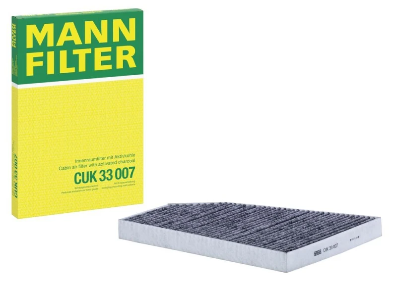 Image of Pollen filter MANN-FILTER CUK 33 007