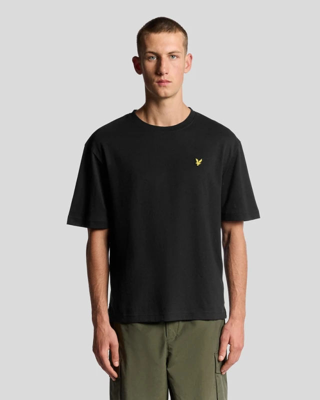 Image of Lyle & Scott T-Shirt Lyle & Scott Ultra Soft Noir Male 2XL