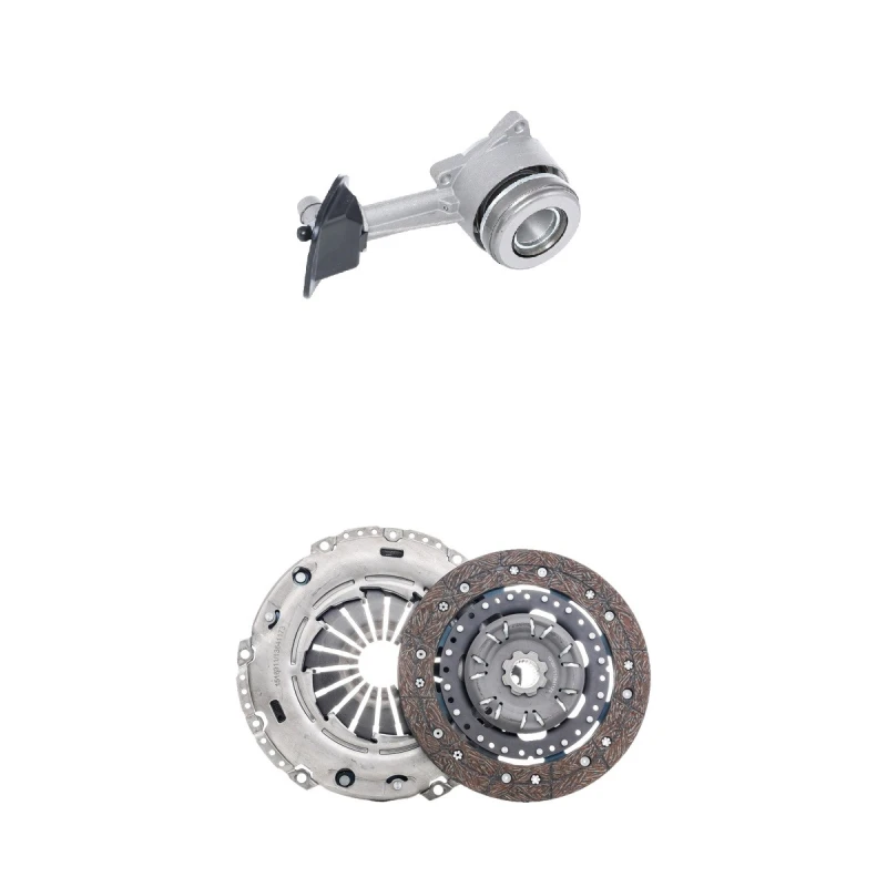 Image of RIDEX 479C3048 Clutch with central slave cylinder, Check and replace dual-mass flywheel if necessary., for engines with dual-mass flywheel Clutch Kit