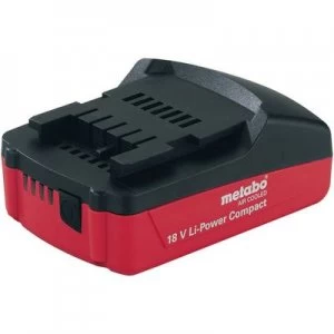 Image of Metabo 18 V Li-Power 625596000 Tool battery 18 V 2 Ah Li-ion
