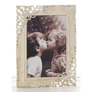 Image of Old Cream Lace 4 x 6 Photo Frame