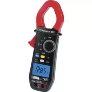 image of Chauvin Arnoux F203 Clamp meter, Handheld multimeter Digital CAT III 1000 V, CAT IV 600 V Display (counts): 6000