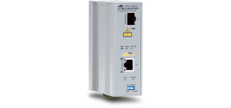 Image of Allied Telesis AT-IMC1000TP/SFP-80 network media converter 1000 Mbit/s