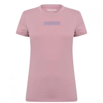 Image of True Religion Crystal Logo t Shirt - Woodrose 6804