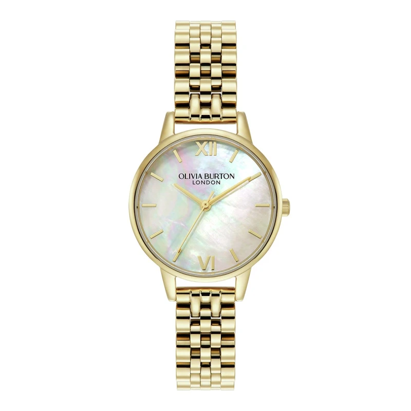 Image of Olivia Burton Gold Coloured Adjustable Bracelet Watch