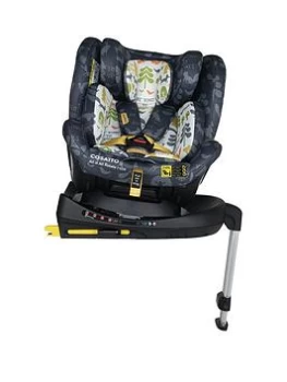 image of Cosatto All in All Rotate i-Size Car Seat - Nature Trail Shadow, One Colour