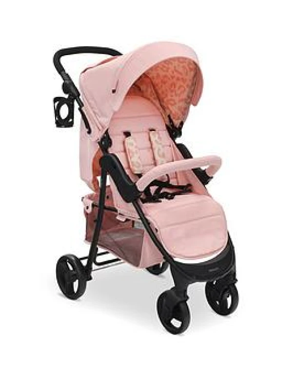 Image of My Babiie MB30 Plus Pushchair - Pink Leopard, One Colour One Colour WGW72 Unisex