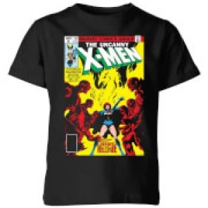 Image of X-Men Dark Phoenix The Black Queen Kids T-Shirt - Black - 11-12 Years