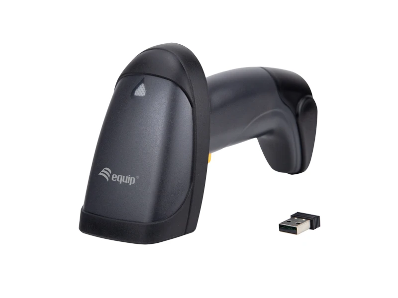 Image of Equip Wireless 1D Laser Barcode Scanner. with Stand