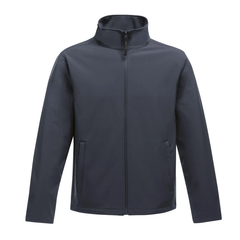 Image of Regatta Mens Ablaze Printable Softshell Workwear Jacket XXL - Chest 46-48' (117-122cm) Navy/Navy TRA628-272-XXL