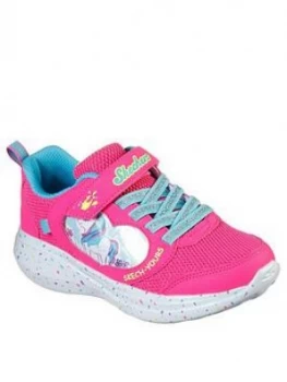 Image of Skechers Girls Go Run Fast Strap Trainer