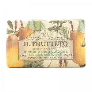 Image of Nesti Dante Il Frutteto Mint & Quince Pear Soap 250g