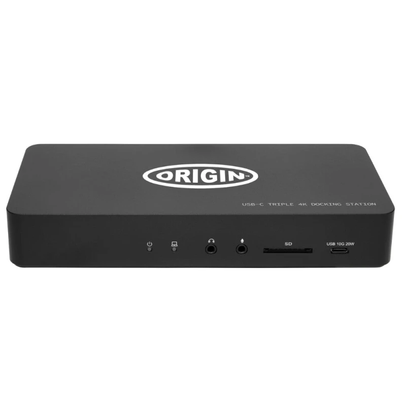 Image of Origin Storage Origin Storage Docking Station USB-C/A Triple 4K with EU Cable OSDOCK-T4K15/EU