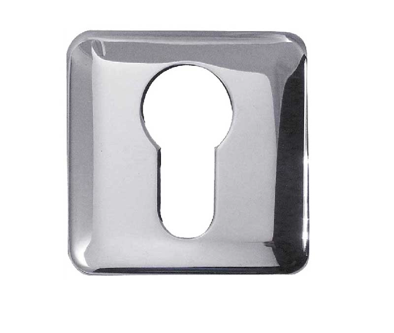 image of LocksOnline Square Bevelled Euro Profile Escutcheon