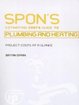 Image of Spons Estimating Costs Guide to Plumbing and Heating by Bryan J. D Spain Book